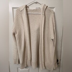 GAP Cream Women's Open Front Cardigan Sweater